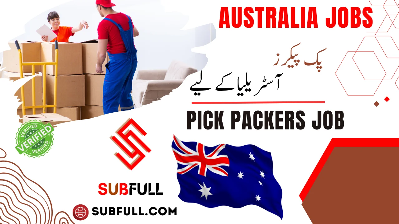Pick Packers Job in Australia